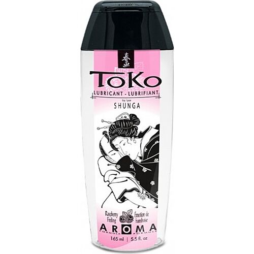Lubrikant SHUNGA Toko Aroma Malina 165 ml z okusom maline