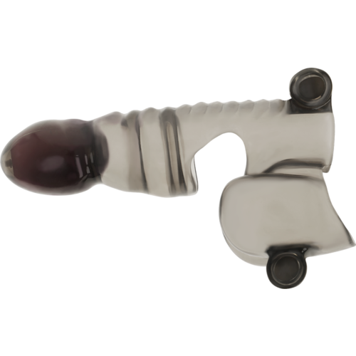Penis and Testicle Sheath OHMAMA with 3 Vibrating Motors