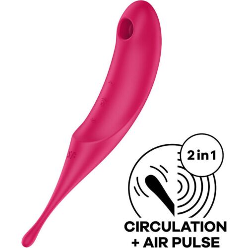 Sesalec Satisfyer Twirling Pro z dvema motorjema