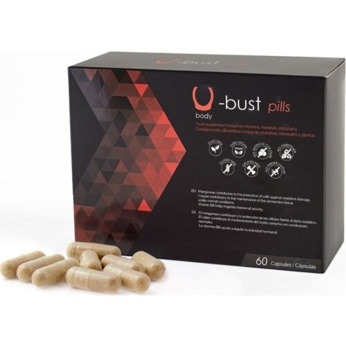 Kapsule U-Breast Pills 500COSMETICS za povečanje prsi