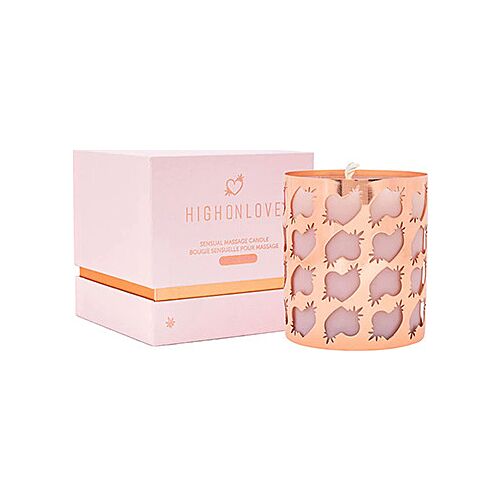 Vela za masažo High On Love z mlečno čokolado