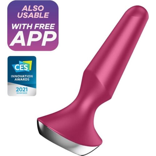 Analni vtič Satisfyer Plug Ilicious 2 z aplikacijo