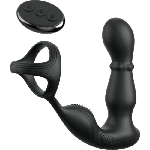 Vibracijski obroč in masažer ANAL FANTASY ELITE COLLECTION
