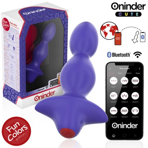 Vibrator ONINDER CUTE z nadzorom aplikacije in 9 načini