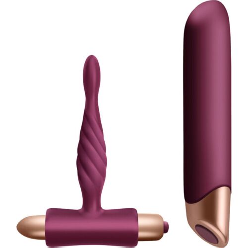 Komplet Vibrator in Analni Plug Climaximum Rapture
