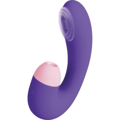 Vibrator S Pleasures Blizzard - Dvojna stimulacija