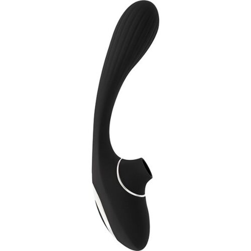 Stimulator S Pleasures Premium Line Dual Suction za dvojno stimulacijo