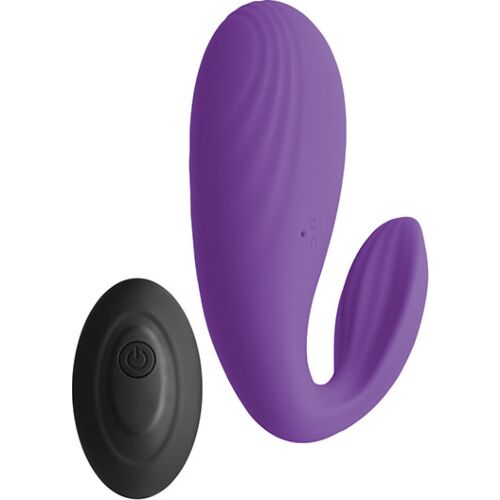 Vibrator S Pleasures MEEVA z dvojno stimulacijo