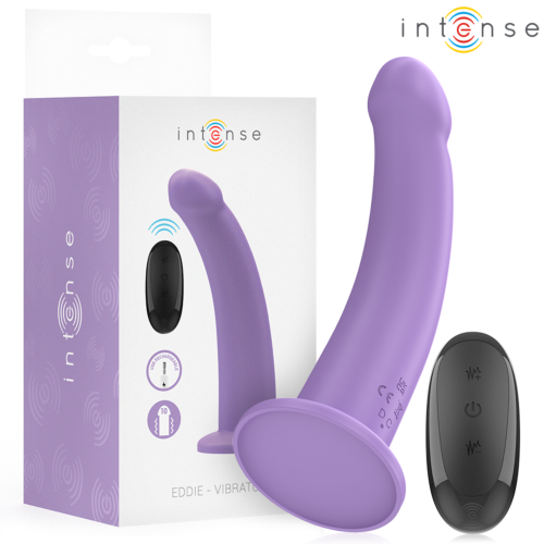 Vibrator EDDIE 17,5 cm z daljinskim upravljalnikom