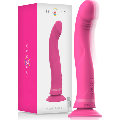 Dildo Vibrator Intense Fun Michelangelo z močnim sesalcem