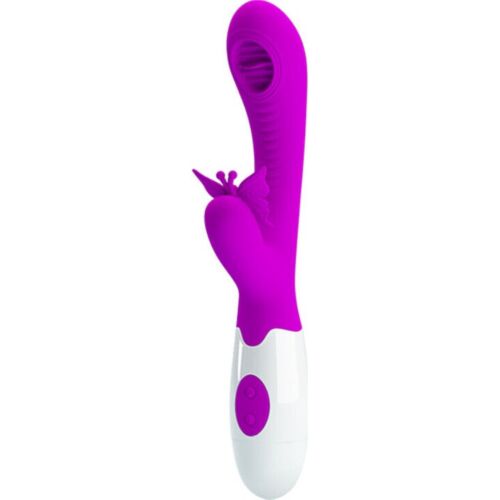 Vibrator PRETTY LOVE MOTH LICKING & VIBRATING