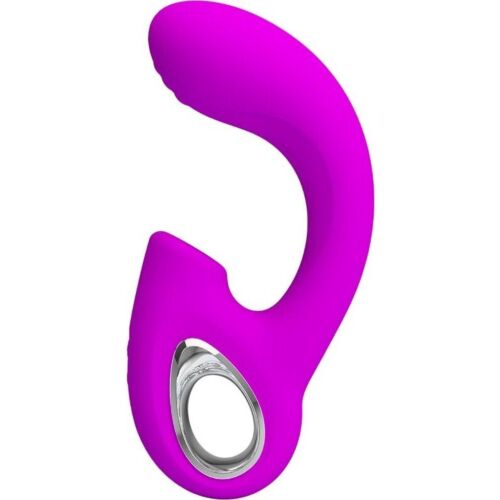 Vibrator Pretty Love Sibel z dvojno stimulacijo
