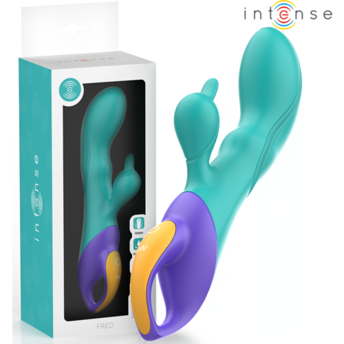 Vibrator FRED z dvojno stimulacijo