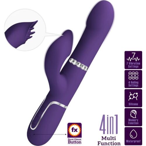 Vibrator Pretty Love Zalin z biseri in 7 načini