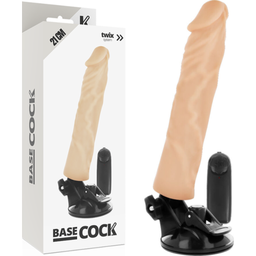 Vibrator Basecock 21 cm z daljinskim upravljalnikom