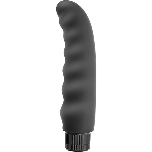 Vibrator S Pleasures Ripple Black z regulacijo intenzitete