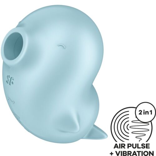 Sesalec Satisfyer Sassy Seal z vibracijo in valovi pritiska