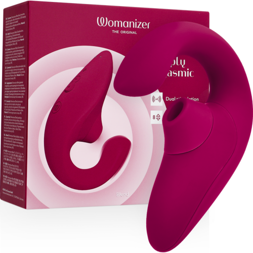 Vibrator Womanizer Blend z dvojno stimulacijo