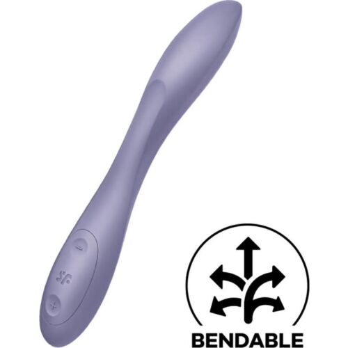 Vibrator SATISFYER G-SPOT FLEX 2 z dvojno stimulacijo