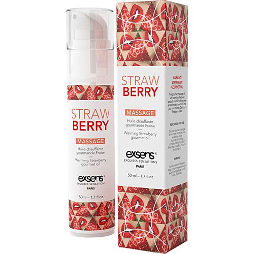 Olje masaže Exsens Warming Gourmet 50ml s toplim učinkom