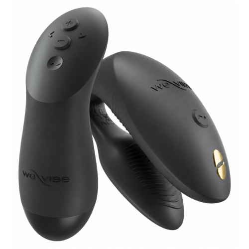 Vibrator za pare WE-VIBE CHORUS PRO, satenasto črn