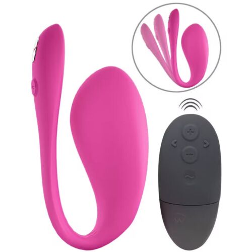 Nosljivi jajčni vibrator WE-VIBE JIVE 2, električno rožnat