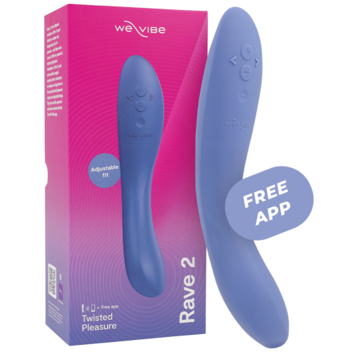 Vibrator WE-VIBE RAVE 2 za točko G, moder