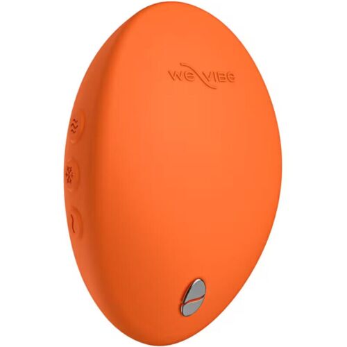 Vibrator WE-VIBE Temp v mandarinski barvi za toploto in hlajenje