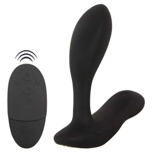 Prostatični masažer WE-VIBE VECTOR+ BLACK z daljinskim upravljalnikom