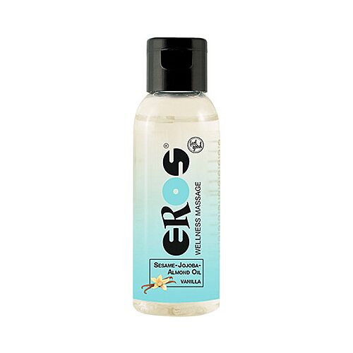 Masažno olje Eros Wellness Vainilla 50 ml z naravnimi sestavinami