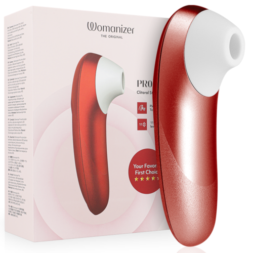 Stimulator WOMANIZER PRO VIBRANT z zračno masažo