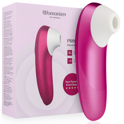 Stimulator Womanizer Pro Vibrant z zračnimi impulzi