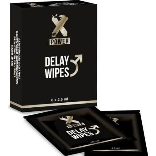 Zaviralec XPOWER Delay Wipes | Podaljšajte svojo intimnost