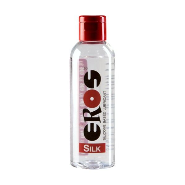 Lubrikant Eros Silk Silicone 100 ml z dolgotrajnim učinkom