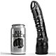 Dildo All Black 20 cm | Ergonomična zasnova za stimulacijo