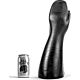 Dildo ALL BLACK 39 cm z roko in roko