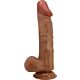 Dildo BAILE Buraq 24 cm z močno ventoso