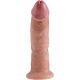 Dildo KING COCK 9 z rokodelsko izdelavo za realistične užitke