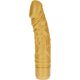 Vibrator GET REAL Gold Dicker z močnimi vibracijami