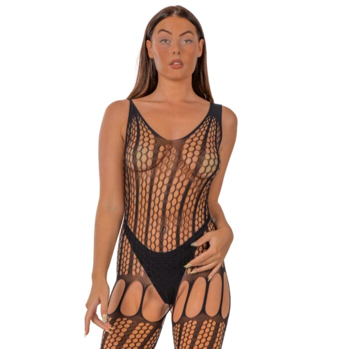 Bodystocking Lace z umetnim vezanjem Bodystocking Lace z umetnim vezanjem
