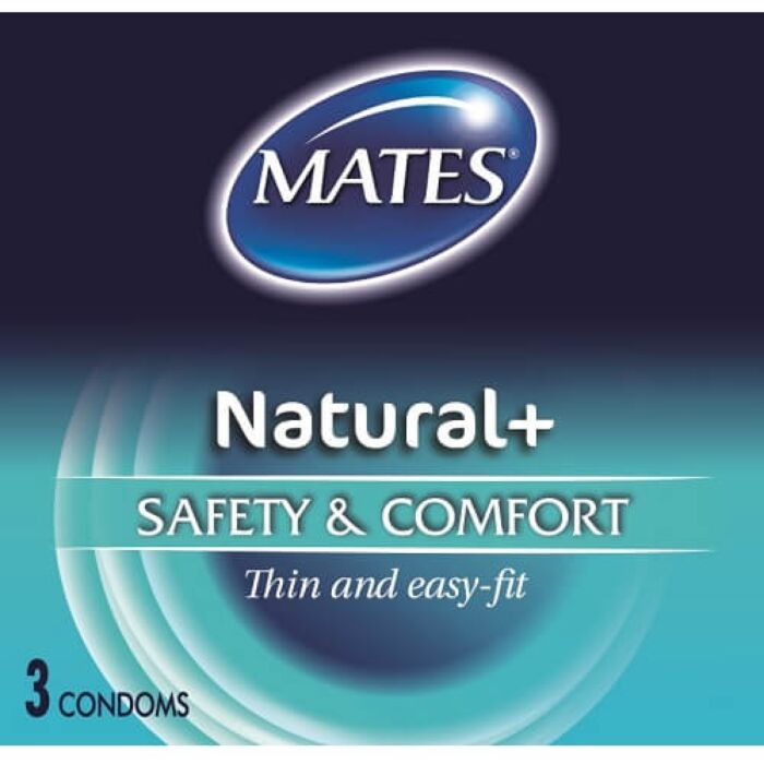 Kondomi Mates 3 Pack z lubrikantom Kondomi Mates 3 Pack z lubrikantom