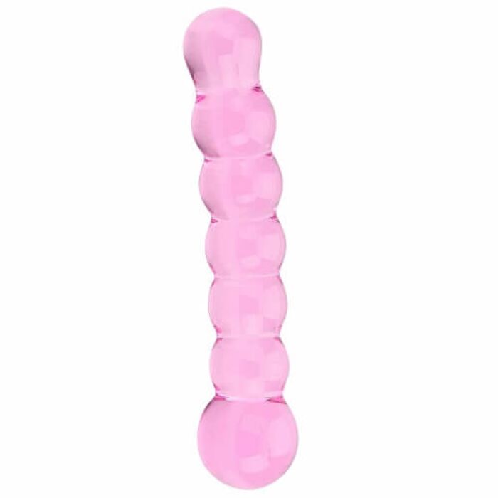 Dildo Spectrum Ribbed Glass 17 cm z rebrasto površino Dildo Spectrum Ribbed Glass 17 cm z rebrasto površino