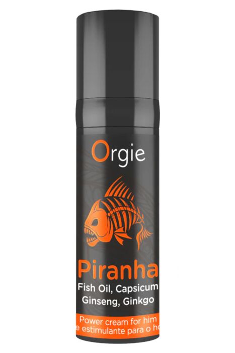 Krema za moške Orgie Piranha 15 ml Krema za moške Orgie Piranha 15 ml