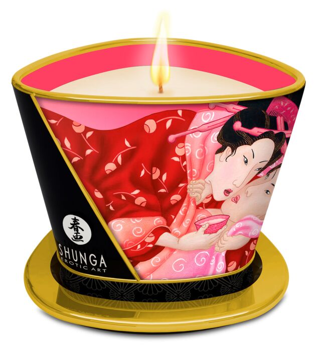 Masažna sveča Shunga Cherry Blossom 170 ml
