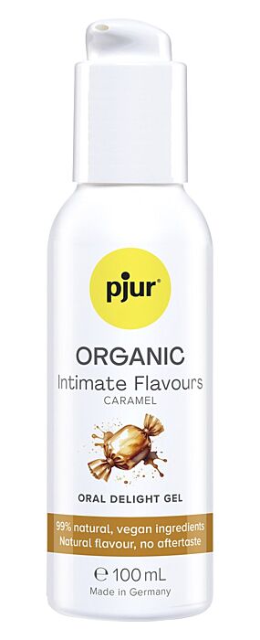 Intimni gel Pjur ORGANIC Intimate Flavours Caramel