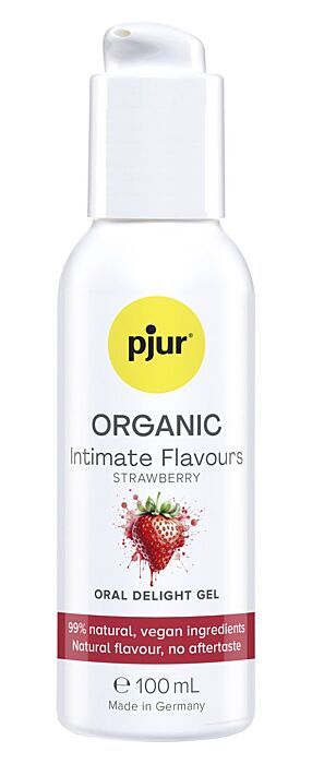 Intimni gel pjur ORGANIC Intimate Flavours Strawberry
