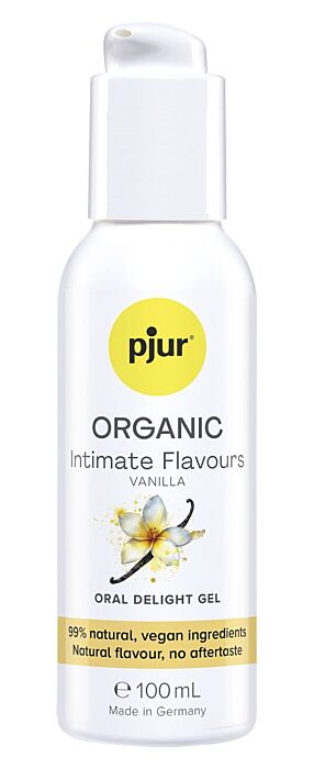 Intimni gel Pjur ORGANIC z okusom vanilje