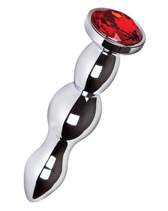 Plug S Pleasures Metal BOA za analno stimulacijo