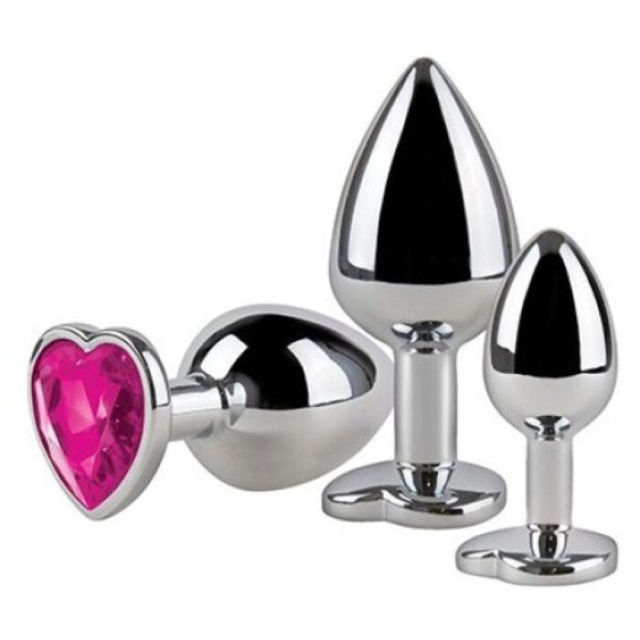 Plugs S Pleasures Metal LIA za analno stimulacijo