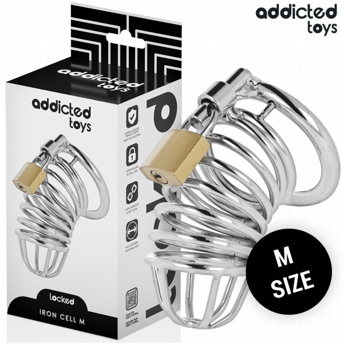 Kletka penis ADDICTED TOYS LOCKED M s trdno zasnovo